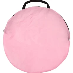 vidaXL Kinderspeeltent met 250 ballen 100x100x127 cm roze