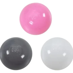 vidaXL Kinderspeeltent met 250 ballen 69x94x104 cm roze