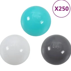 vidaXL Kinderspeeltent met 250 ballen 102x102x82 cm roze