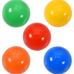 vidaXL Kinderspeeltent met 250 ballen 102x102x82 cm roze