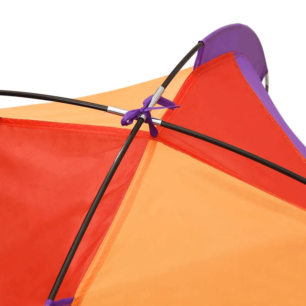 vidaXL Kinderspeeltent met 250 ballen 102x102x82 cm roze