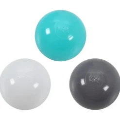 vidaXL Kinderspeeltent met 250 ballen 255x80x100 cm meerkleurig