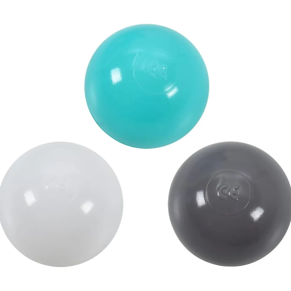 vidaXL Kinderspeeltent met 250 ballen 255x80x100 cm meerkleurig