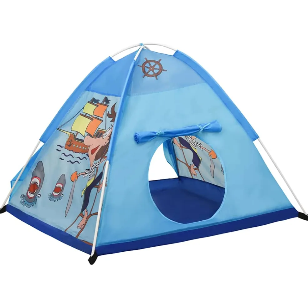 vidaXL Kinderspeeltent 120x120x90 cm blauw