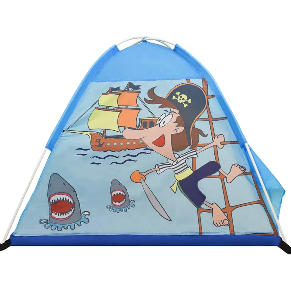 vidaXL Kinderspeeltent 120x120x90 cm blauw