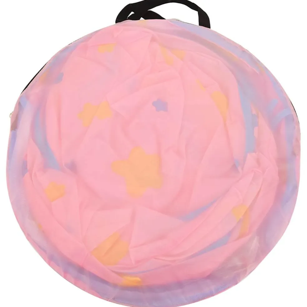 vidaXL Kinderspeeltent 301x120x128 cm roze