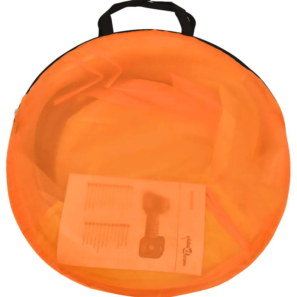 vidaXL Kinderspeeltent 255x80x100 cm meerkleurig