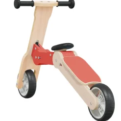 vidaXL Kinderstep 2-in-1 rood