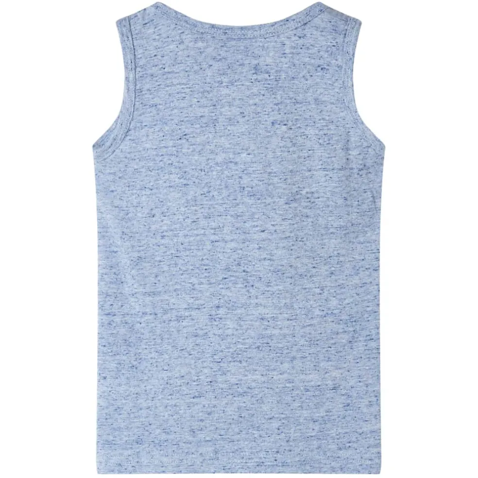 vidaXL Kindertopje 104 gemêleerd blauw