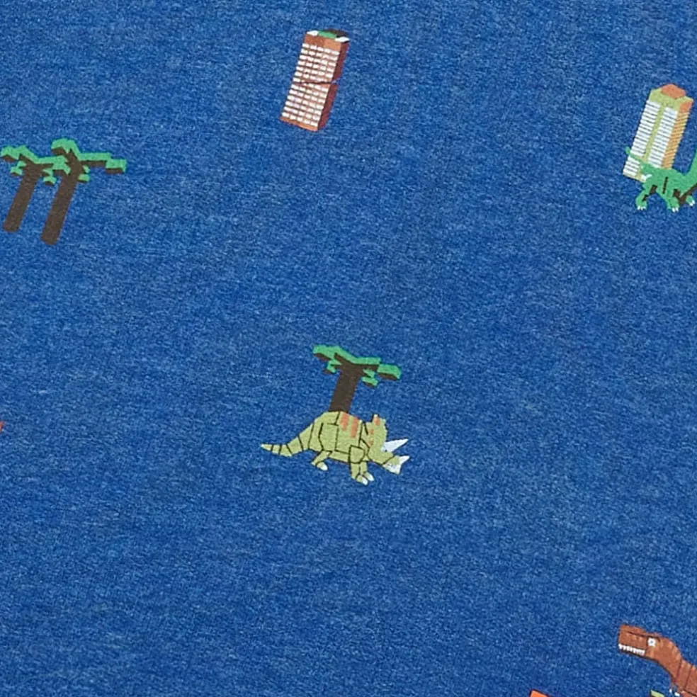 vidaXL Kindertrui 104 gemêleerd donkerblauw