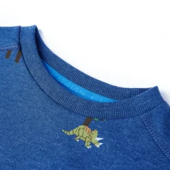 vidaXL Kindertrui 104 gemêleerd donkerblauw