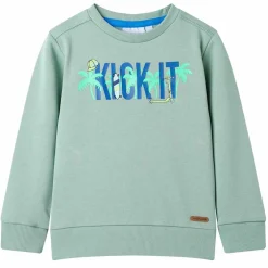 vidaXL Kindertrui 104 lichtkaki