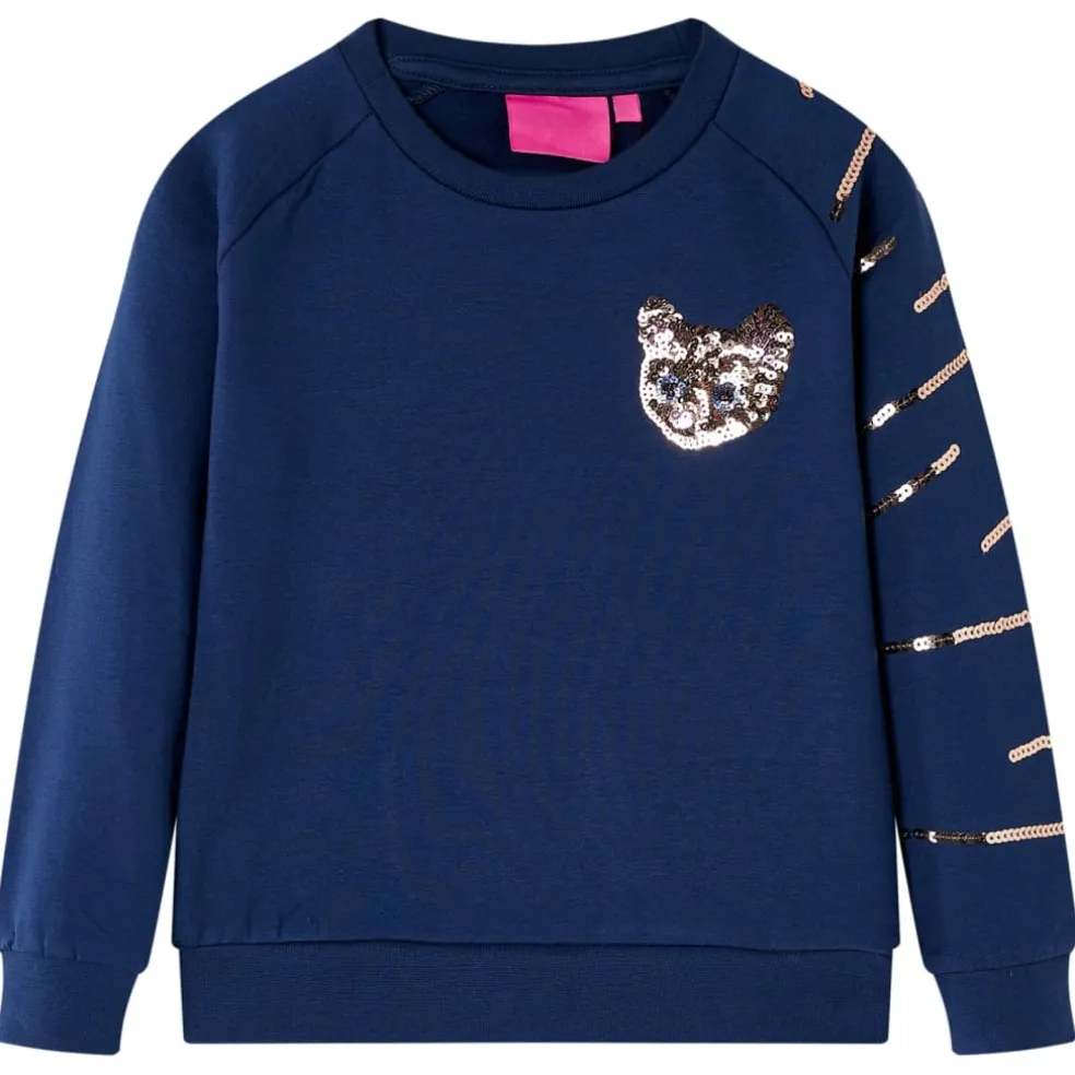 vidaXL Kindertrui 92 marineblauw