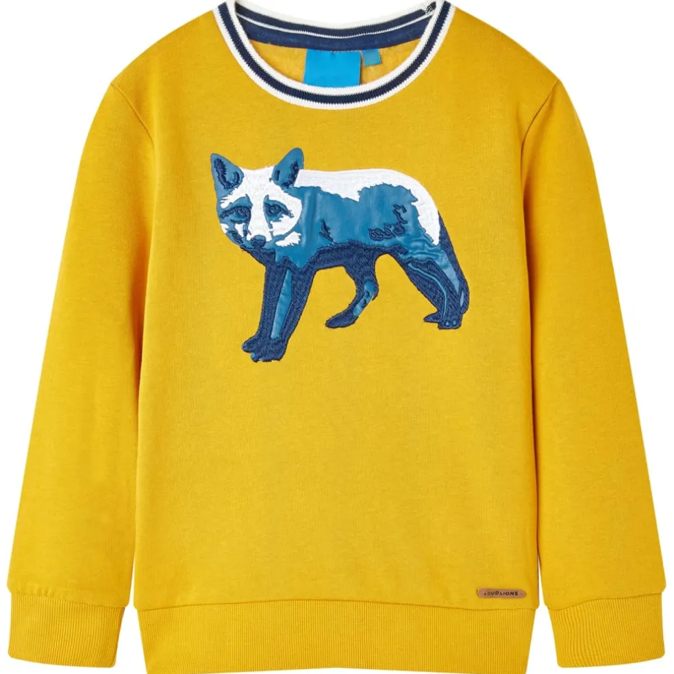 vidaXL Kindertrui 104 okerkleurig