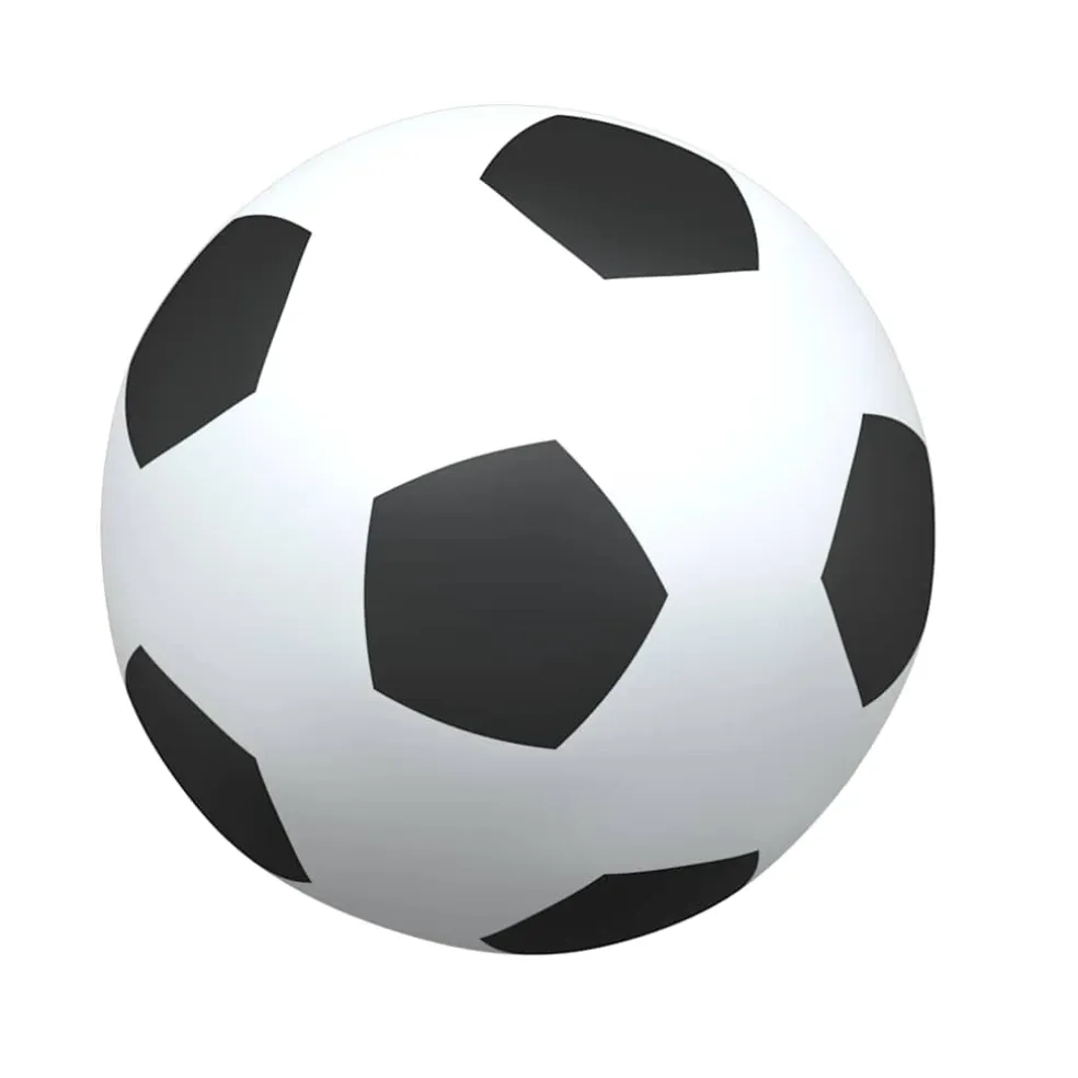 vidaXL Kindervoetbaldoelen 2 st met bal 64x35x48 cm metaal wit