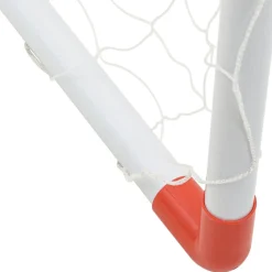 vidaXL Kindervoetbal- en basketbalset met ballen 98x50x70 cm
