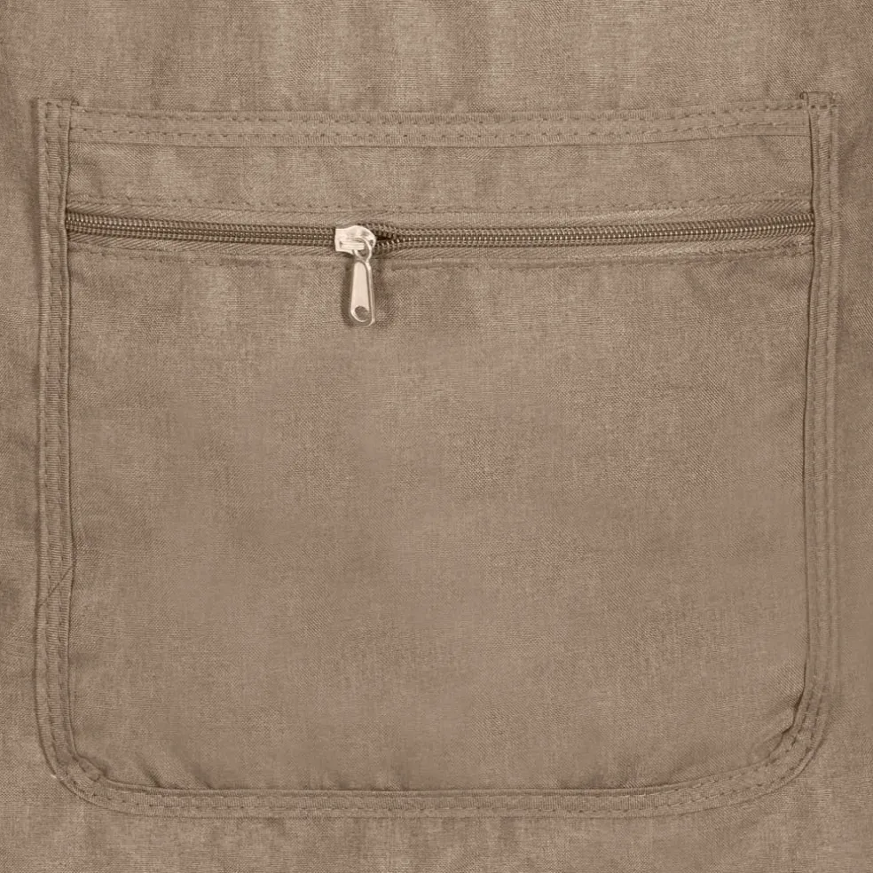 vidaXL Kinderwagen staal taupe
