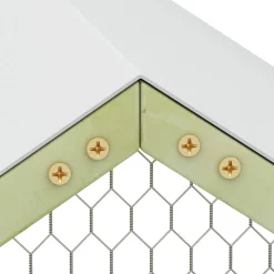 vidaXL Kippenhok 1,5x1,5x2 m geïmpregneerd grenenhout
