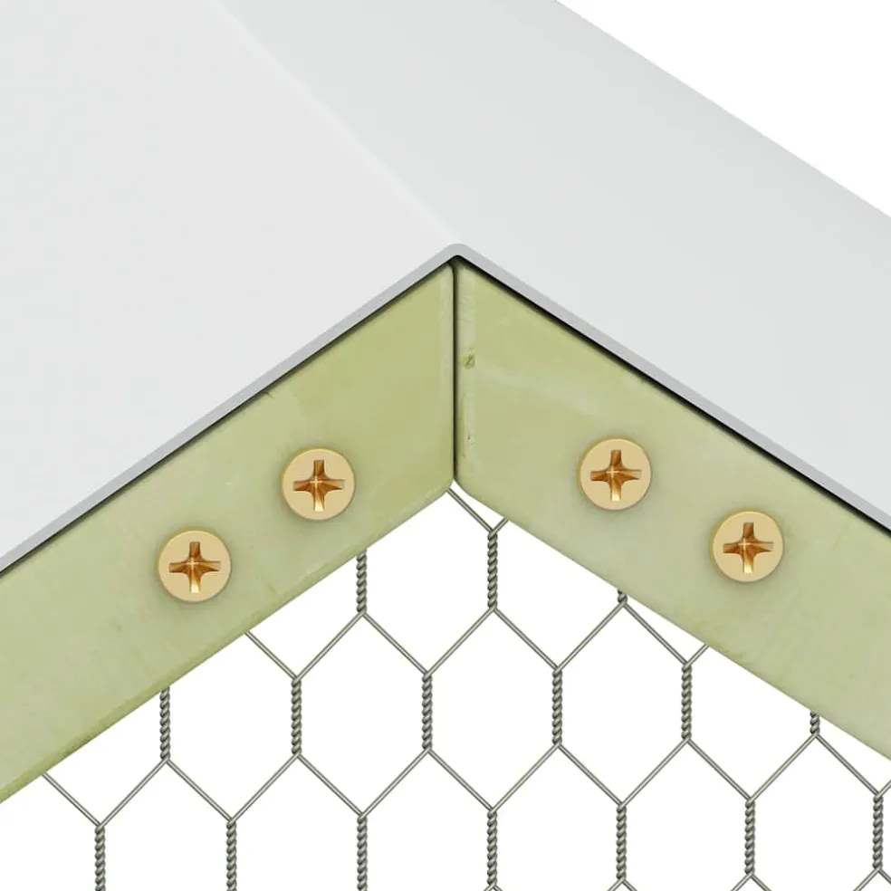 vidaXL Kippenhok 1,5x1,5x2 m geïmpregneerd grenenhout