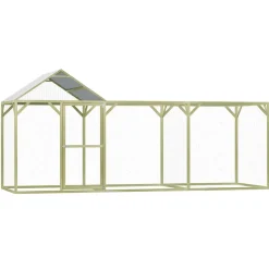 vidaXL Kippenhok 4,5x1,5x2 m geïmpregneerd grenenhout