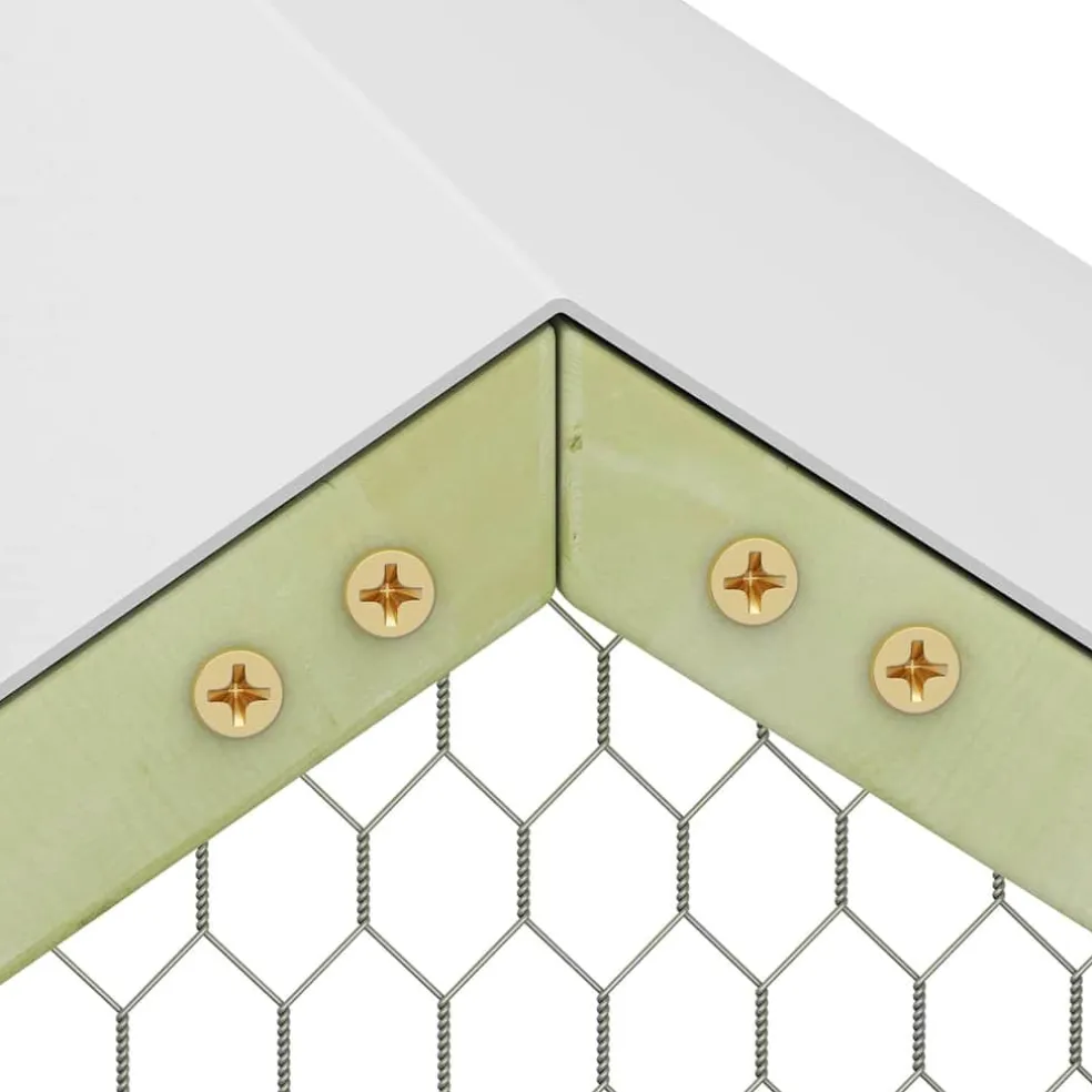 vidaXL Kippenhok 6x1,5x2 m geïmpregneerd grenenhout