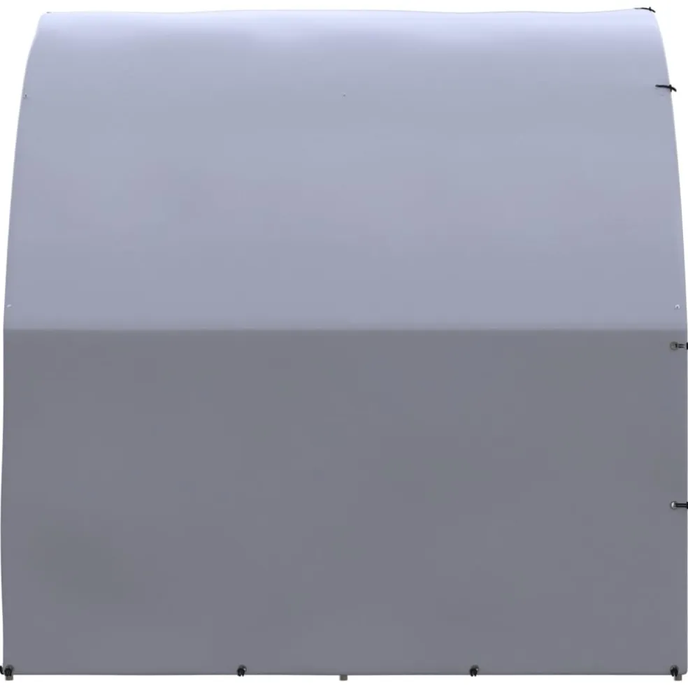 vidaXL Kippenren 3x2x2 m gegalvaniseerd staal