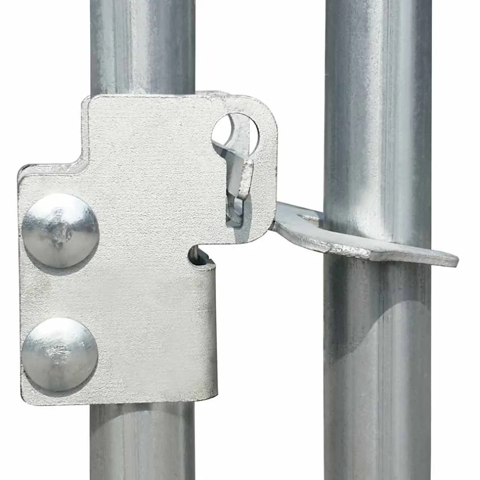 vidaXL Kippenren 3x1x1,5 m gegalvaniseerd staal