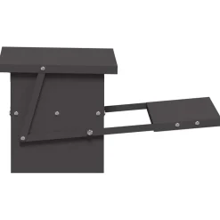 vidaXL Kippen Treadle Voeder Zwart 48,5 x 39,5 x 19 cm 5 kg