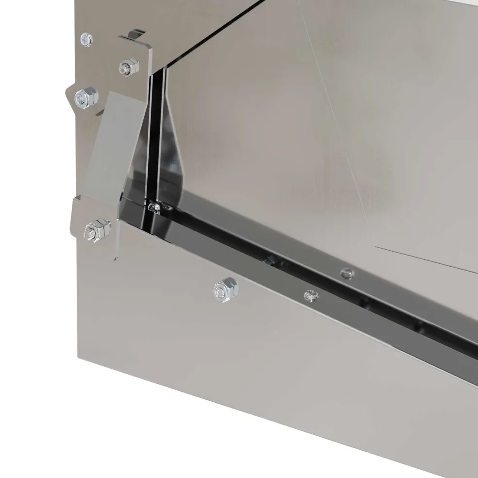 vidaXL Kippen Treadle Voeder zilver 50 x 40 x 29 cm 2 kg