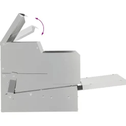 vidaXL Kippen Treadle Voeder zilver 50 x 40 x 29 cm 2 kg