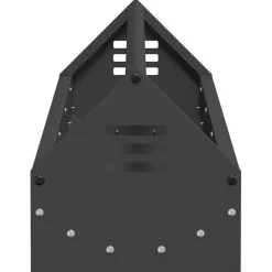 vidaXL Kippen voederbak Zwart 108 x 20,5 x 20 cm 5 kg