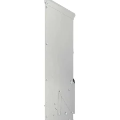 vidaXL Kip voerbak Zilver 13 x 12 x 51 cm Gegalvaniseerd staal