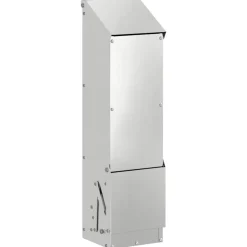 vidaXL Kip voerbak Zilver 13 x 12 x 51 cm Gegalvaniseerd staal