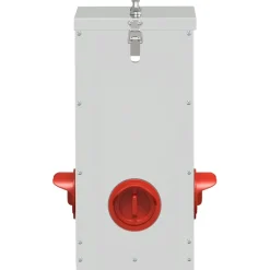 vidaXL Kip voerbak zilver 32,5 x 20,5 x 43 cm 25 kg