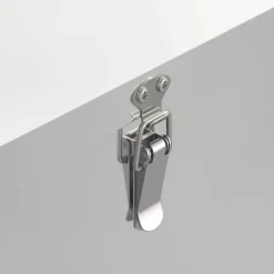 vidaXL Kip voerbak zilver 60,5 x 29 x 51 cm 25 kg Gegalvaniseerd staal