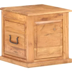 vidaXL Kist 40x40x40 cm massief acaciahout