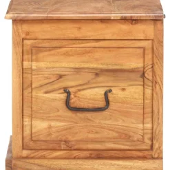 vidaXL Kist 40x40x40 cm massief acaciahout