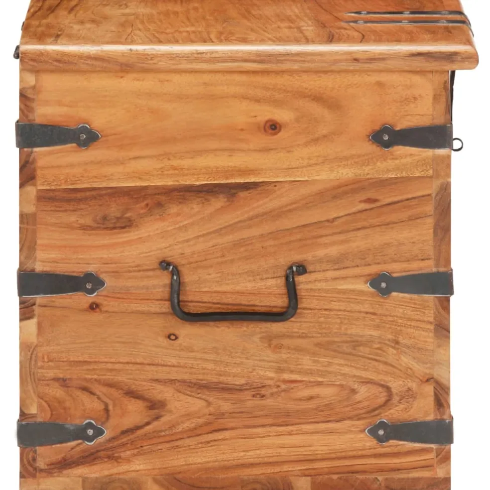 vidaXL Kist 40x40x40 cm massief acaciahout