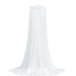 vidaXL Klamboe voor bed A-vorm 156 mesh 1270 cm Polyester