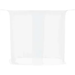 vidaXL Klamboe voor bed Rechthoekig 156 mesh 220 x 100 x 150 cm