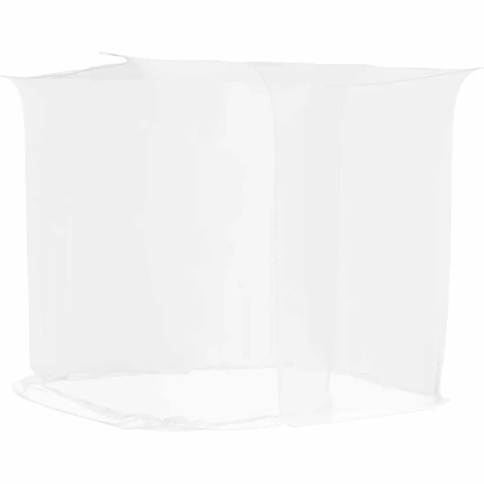 vidaXL Klamboe voor bed Rechthoekig 156 mesh 220 x 100 x 150 cm