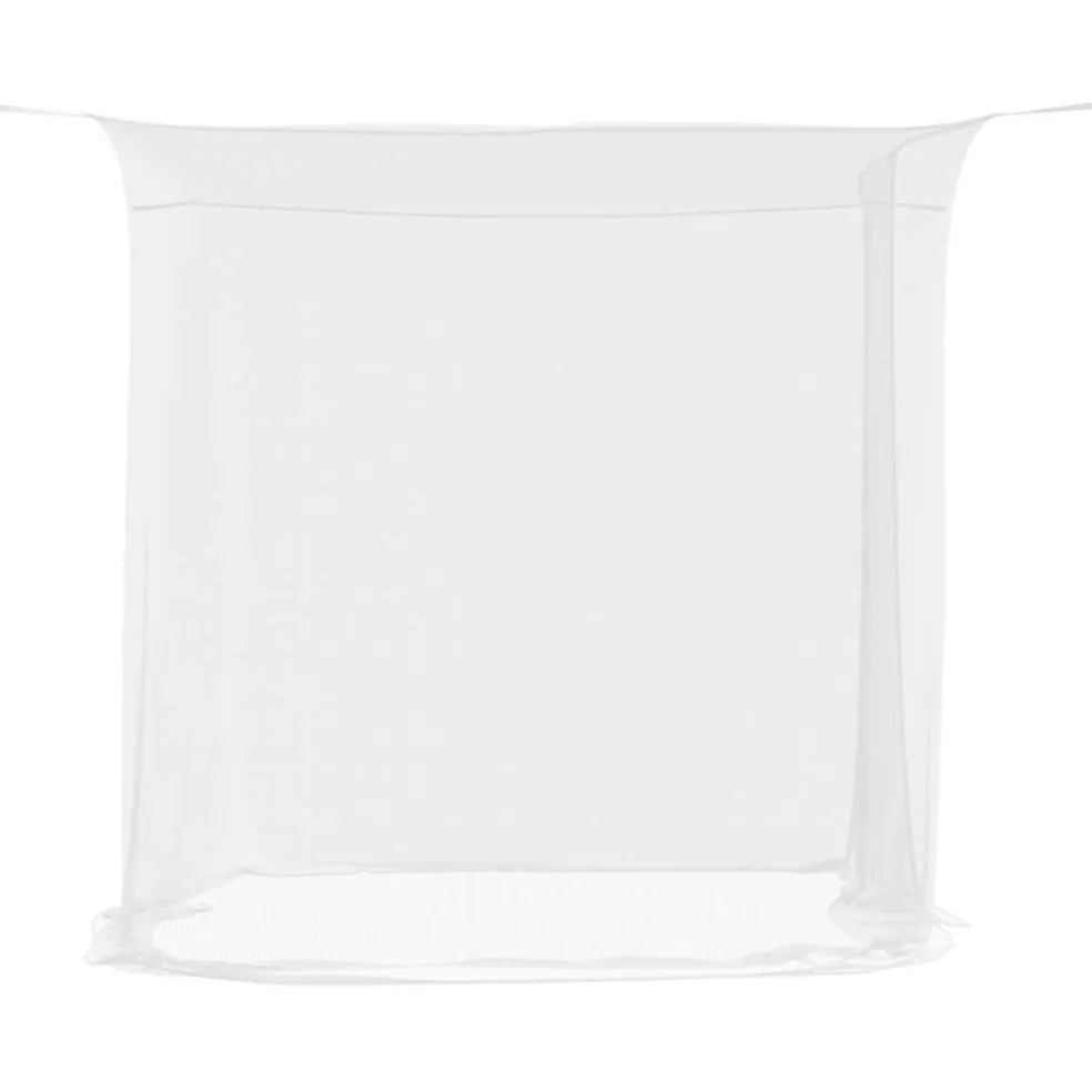 vidaXL Klamboe voor bed Rechthoekig 156 mesh 220 x 100 x 150 cm