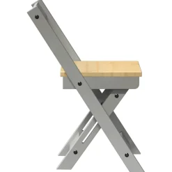 vidaXL Klapstoelen 4 stuks