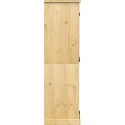 vidaXL Kledingkast Corona 76x50x170 cm massief grenenhout