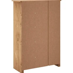 vidaXL Kledingkast 3 deuren Panama Range 118x50x171,5 cm grenenhout