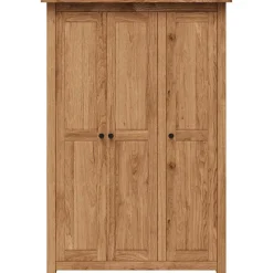 vidaXL Kledingkast 3 deuren Panama Range 118x50x171,5 cm grenenhout