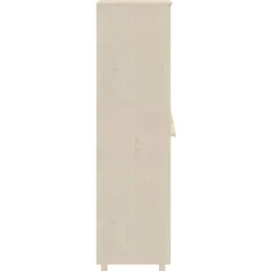 vidaXL Kledingkast HAMAR 89x50x180 cm massief grenenhout honingbruin