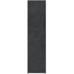 vidaXL Kledingkast met vakken en stangen 45x150x176 cm stof zwart