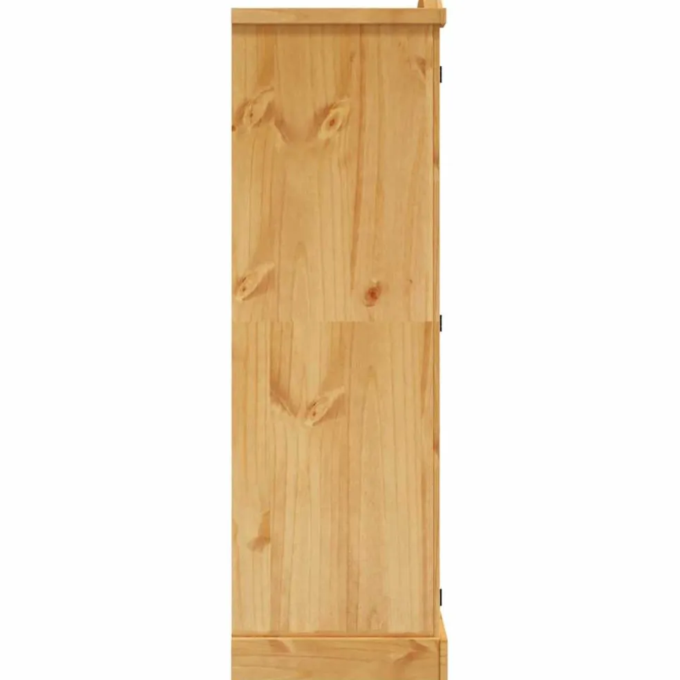 vidaXL Kledingkast Mexicaans grenenhout Corona-stijl 2 deuren