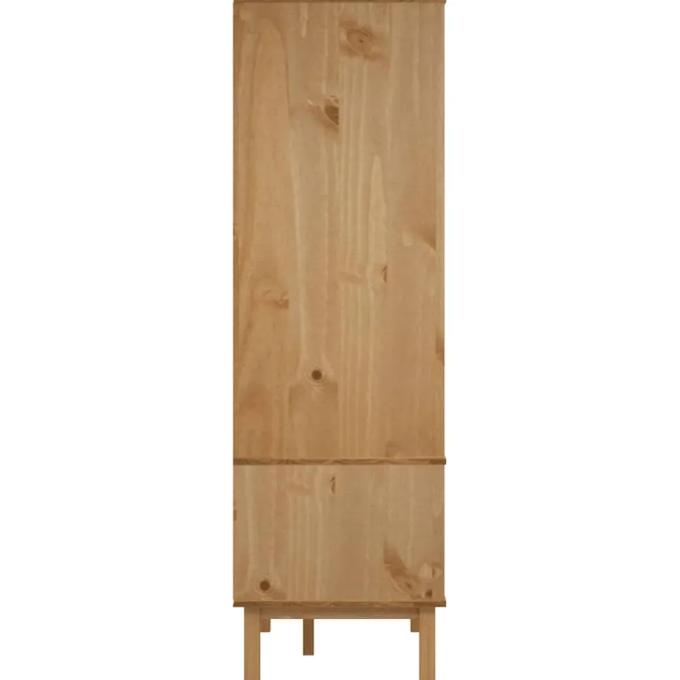 vidaXL Kledingkast OTTA 76,5x53x172 cm massief grenenhout